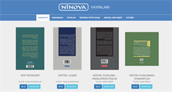 Desktop Screenshot of ninovayayin.com