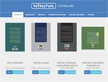 Tablet Screenshot of ninovayayin.com